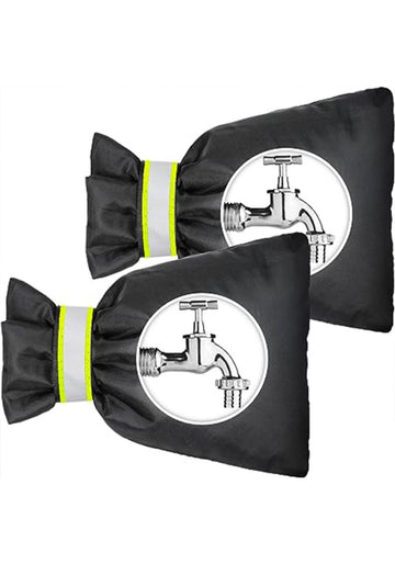2pcs Outside Tap Cover for Winter Tap Cosy Thickened Jacket Insulated Protector from Freezing