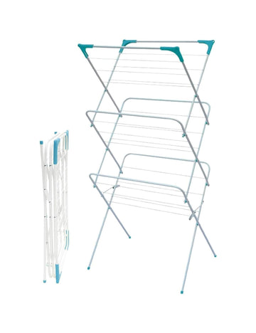 3-Tier Folding Clothes Airer – Space-Saving Drying Rack