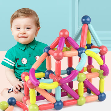 Baby Toys Magnetic Stick Building Blocks Game Magnets Toy Bricks