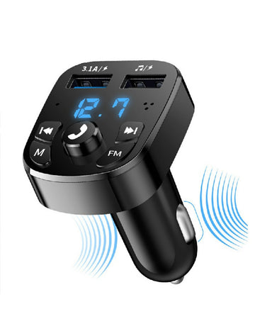 Car Wireless Bluetooth FM Transmitter MP3 Player USB Car Charger Adapter