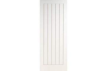 NEW STYLE LIGHTWEIGHT WHITE PRIMED MEXICANO DOORS 1981mm X 686mm X 35mm
