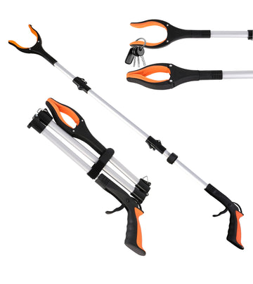 Reacher Grabber Tool Extra Long Grabbers Lightweight Handy Trash Claw Grabber with Magnets for Elderly
