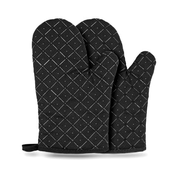 Oven Golves, Heat Resistant Non-Slip Oven Gloves Double Sided Kitchen Oven Mitts For Cooking- 50 Pair