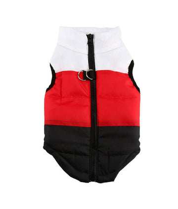 Pet Dog Cat Puppy Winter Coat Comfy Warm Vent Jacket Clothes Pulling Buckle
