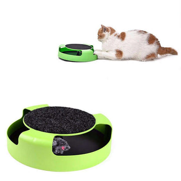 Interactive Cat Toy – Catch the Mouse with Scratch Board for Kittens