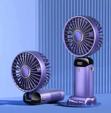 USB Rechargeable Lightweight Portable 3+1 Speed Personal Mini Fan 5 Speed Small Desk Fan with Powerful Wind for Car Use 100pcs