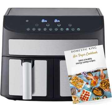 Domestic King 7L Digital Dual Basket 2400W Air Fryer- DK18094