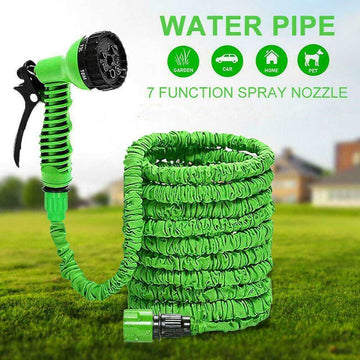 Expandable Magic Hose Pipe Flexible Garden Car Spray Gun for Garden Home Outdoor - 50ft 15m