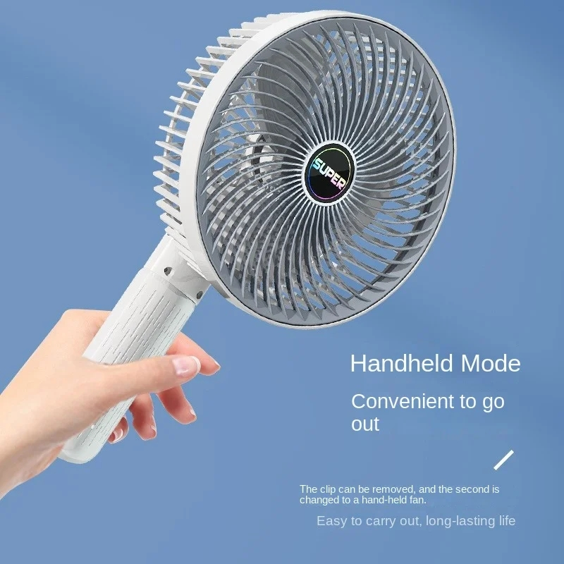 USB Charging Foldable Handheld Fan Mini Clip Desktop Clip Desk Fan Outdoor Camping Home Office Portable Small Fan Pack of 80pcs