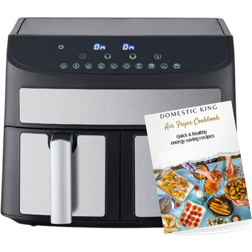 Domestic King 7L Digital Dual Basket 2400W Air Fryer- DK18094
