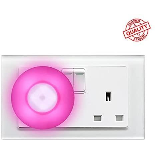 4 x Spectrum Automatic Sensor LED Night Light- Pink